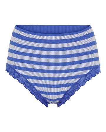 TsISA - Stribet Rib Midi Panties