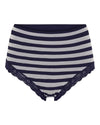 TsISA - Stribet Rib Midi Panties