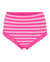 TsISA - Stribet Rib Midi Panties