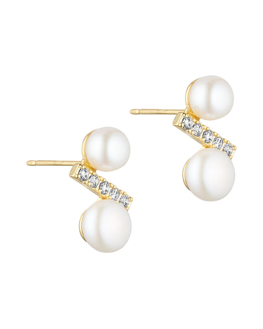 TsJulia - Øredobber med ferskvannsperler