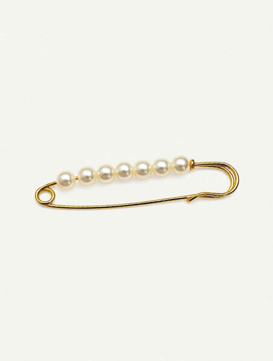 TsTea - Guldbelagt Broche