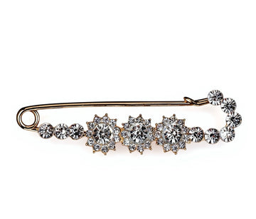 TsPin Nicola- Sikkerhedsnål med Sten