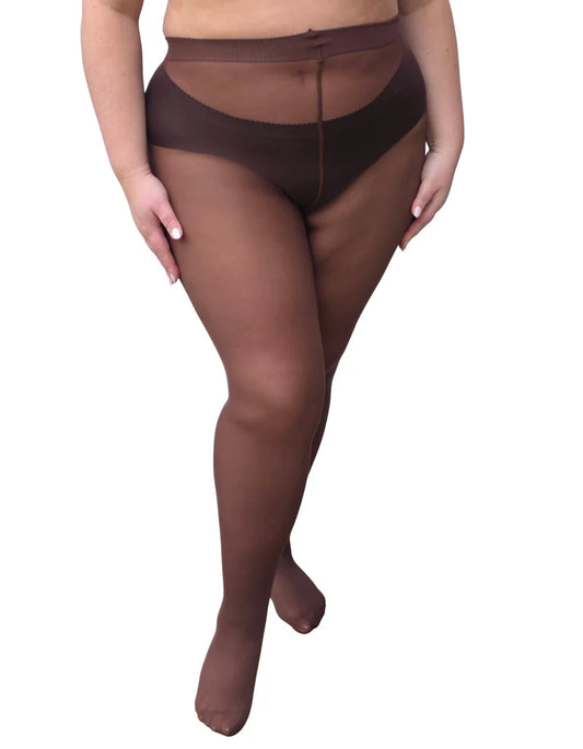 Pm30 Denier Sheer Curvy Super Stretch Tights