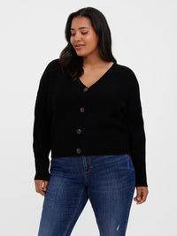 VMLEA LS V-NECK CUFF CARDIGAN NOOS