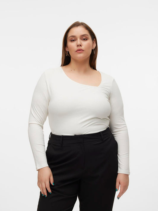 VMCCARINA LS ASYMMETRISK TOPP JRS CUR