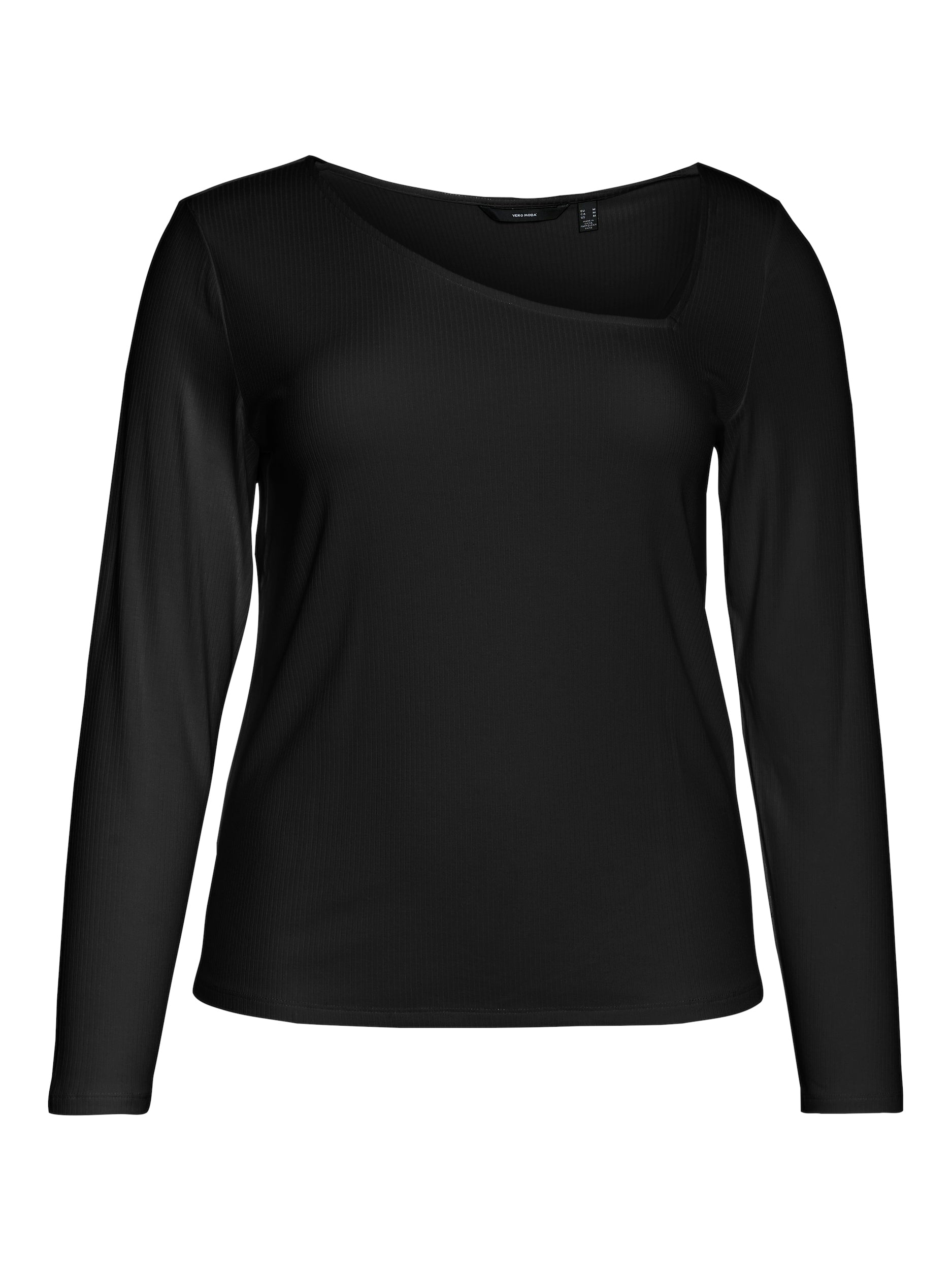 VERO MODA Maglietta Donna A Maniche Lunghe Vmebba LS Top Jrs Boo Ga, Modello Casual Danese, Morbido E Comodo