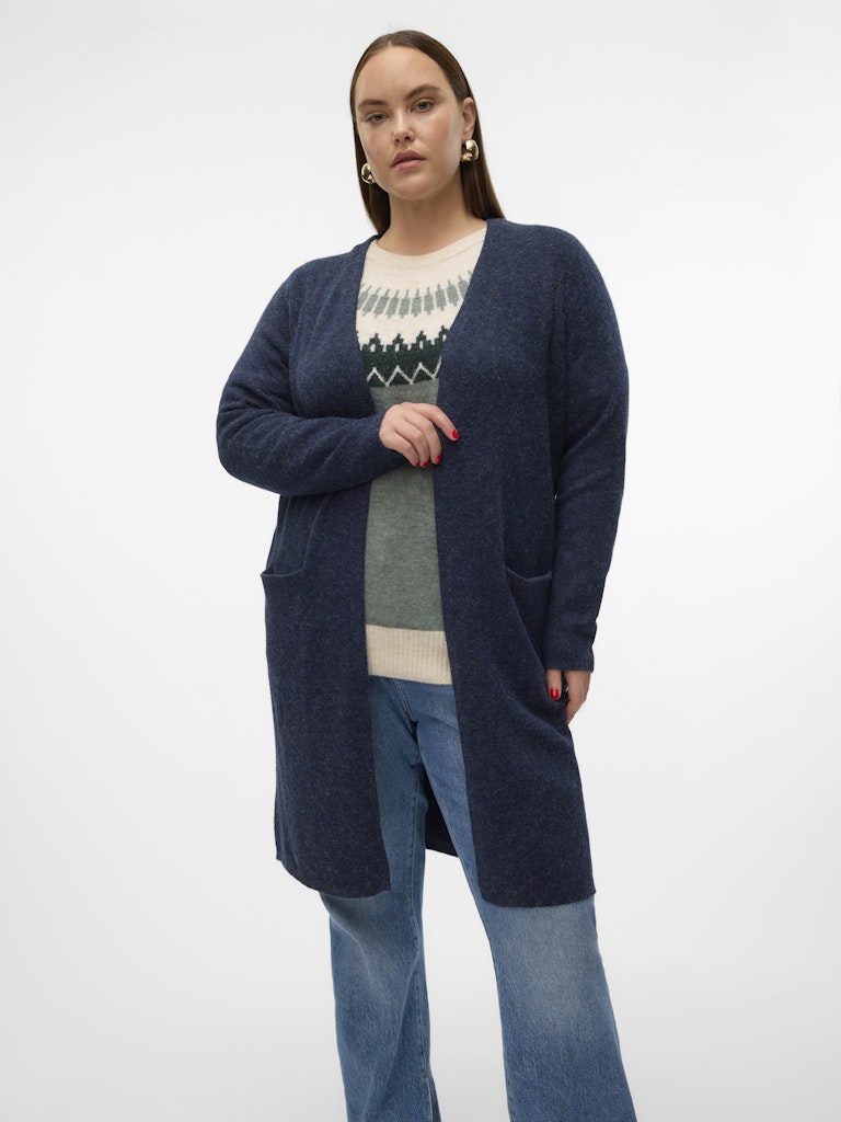 VMDOFFY LS LONG OPEN CARDIGAN