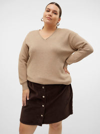 VMCGOLD ROLL LS LONG V-NECK PULLOVER