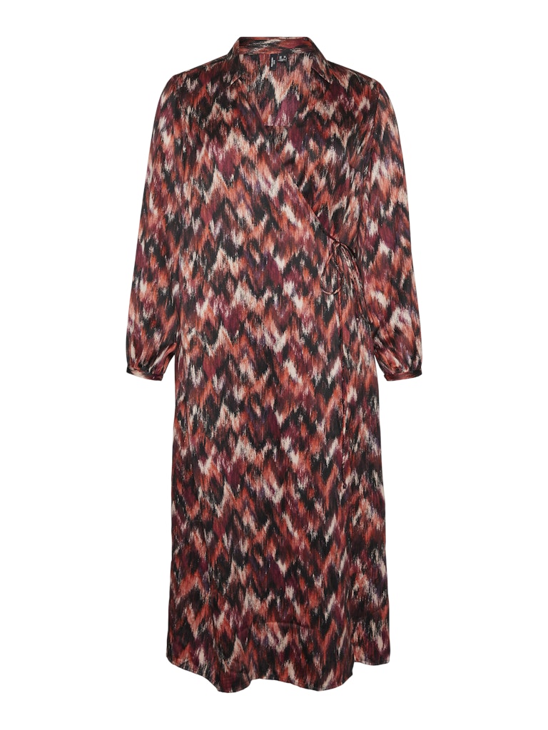 VMCOLYMPIA L/S 7/8 WRAP DRESS