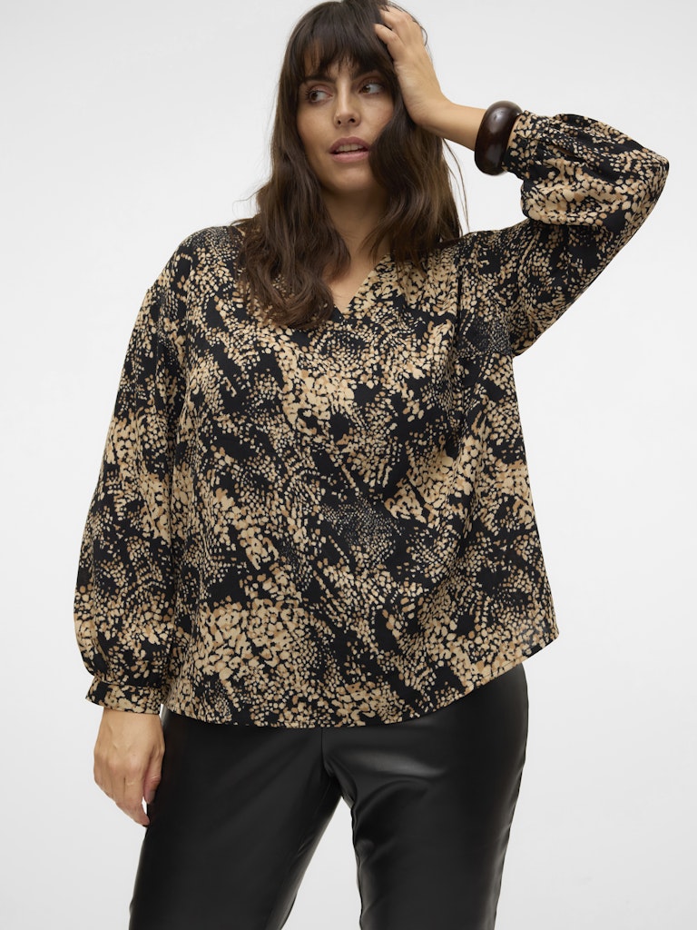 VMCOFREYA L/S V-NECK TOP