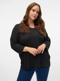 VMCBRIANNA 3/4 V-NECK BLOUSE