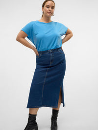 VMCSERENA HR 7/8 DENIM SKIRT