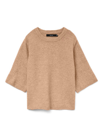 VMCBoom - Oversize Strikbluse med 2/4 Ærmer