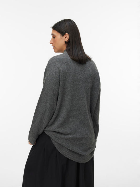 VmcPlaza - Højhalset Strikbluse