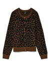 VmcNewkai - Leopard Strikcardigan