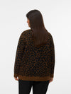 VmcNewkai - Leopard Strikcardigan