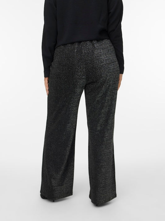 VMCBERLIN - Glitter bukser med Vidde