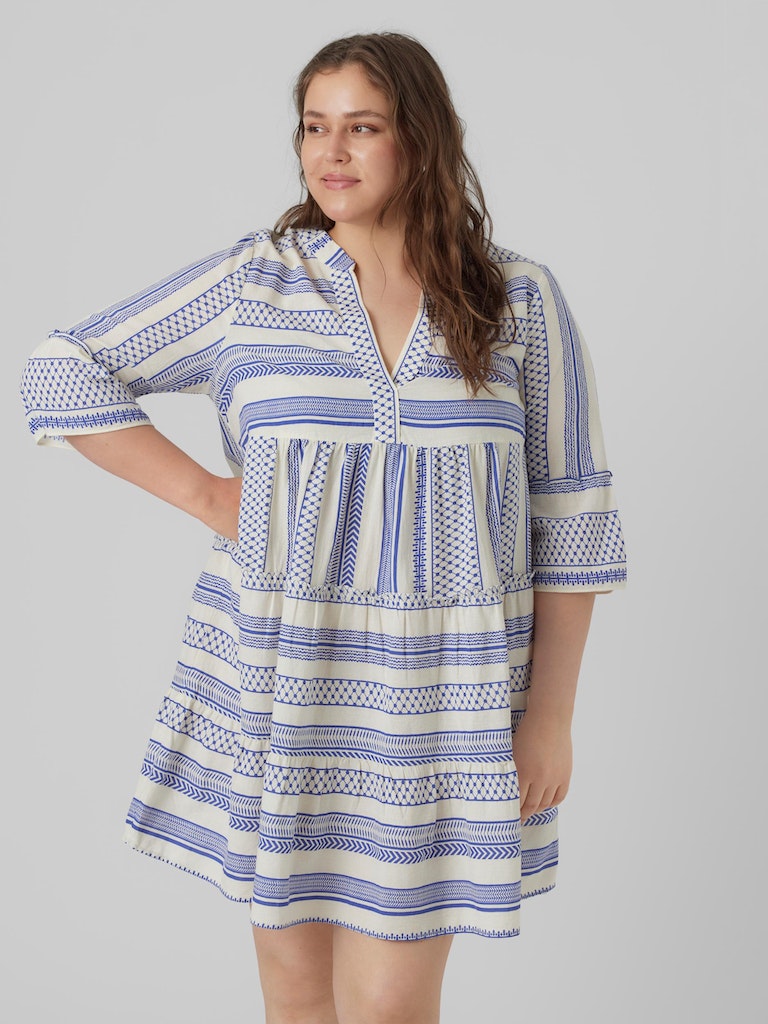 VMCDICTHE 3/4 TUNIC WVN CUR