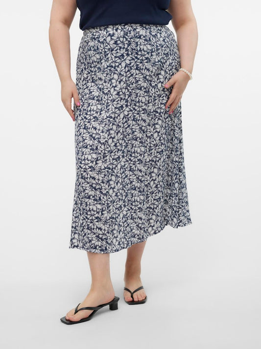 VMCMENNY HW ANKLE SLIT SKIRT