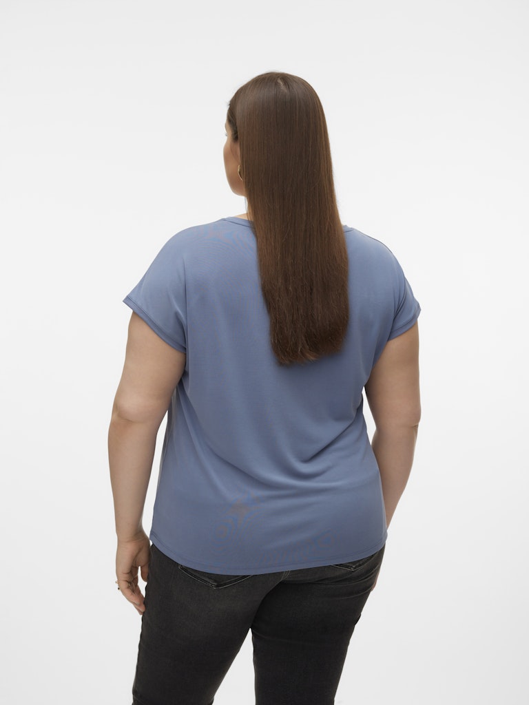 VMFILLI SS V-NECK TEE  NOOS CURVE