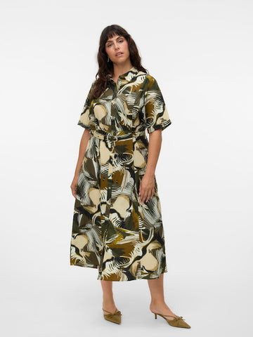 VmcRuby Fie - Ankel Skjortekjole 2/4 Ærmer