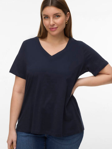 VmcPaulina - T-shirt med V-hals