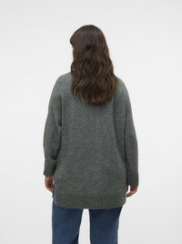 VMCFILUCA LS V-NCK LONG PULLOVER