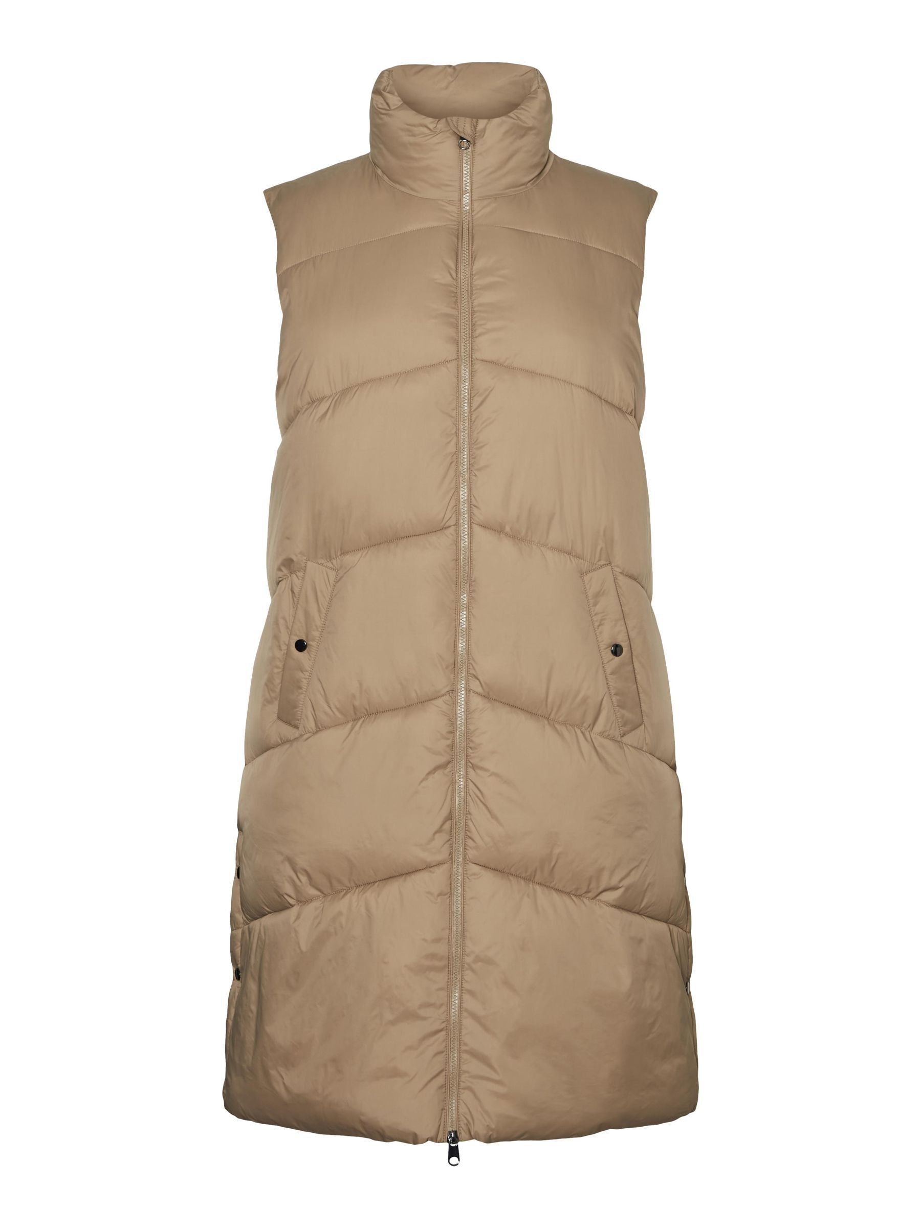 Puffervest fra Vero Moda Curve