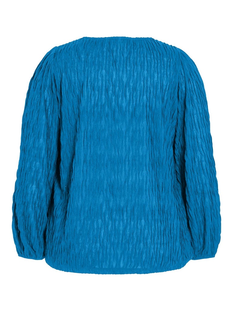 VIPLISSO V-NECK L/S TOP/CUR