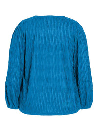 VIPLISSO V-HALS L/S TOP/CUR