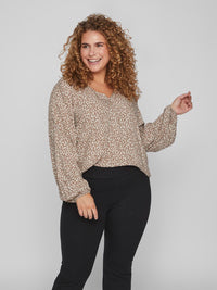 VIPAYA V-NECK LS TOP