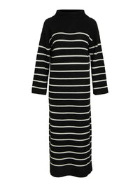 VIVIGGA ROLL NECK KNIT DRESS