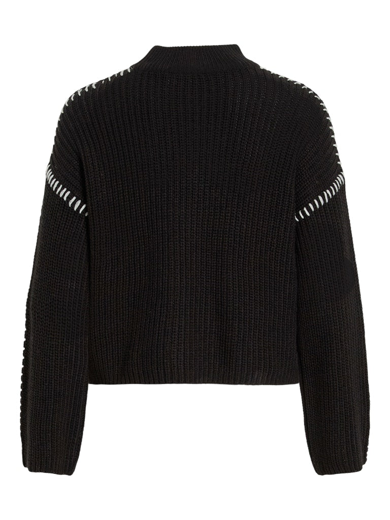 VISIGGA LS STITCH KNIT PULLOVER