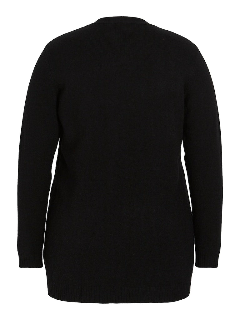 VIRIL ÅPEN L/S STRIKKET CARDIGAN/CUR - NOOS