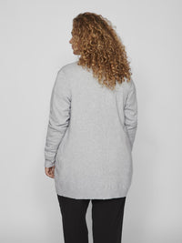 VIRIL ÅPEN L/S STRIKKET CARDIGAN/CUR - NOOS