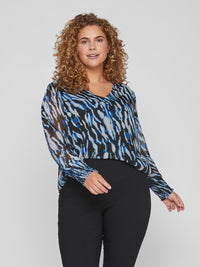 VIFALIA V-NECK LS TOP