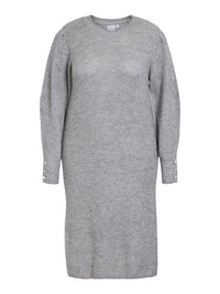 VIGLACY O-NECK LS MIDI KNIT