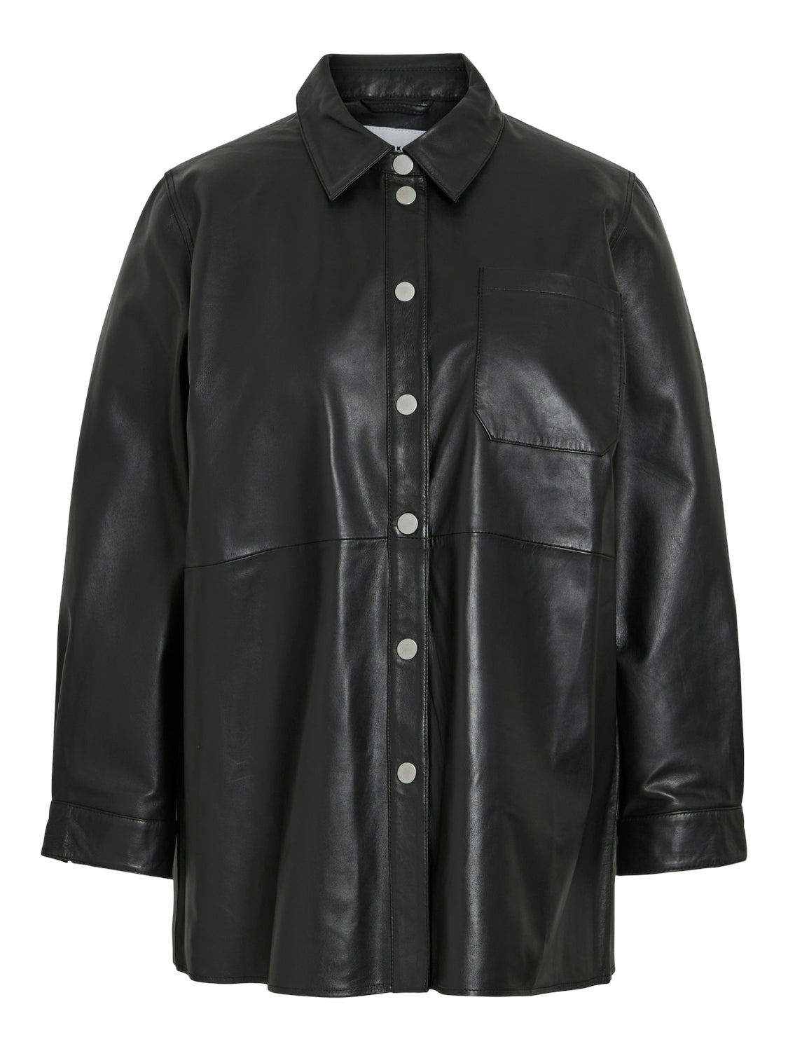 VIVEGA L/S LEATHER SHIRT