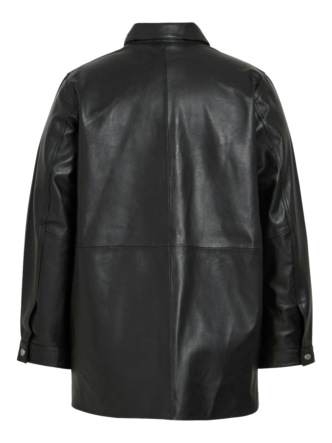 VIVEGA L/S LEATHER SHIRT