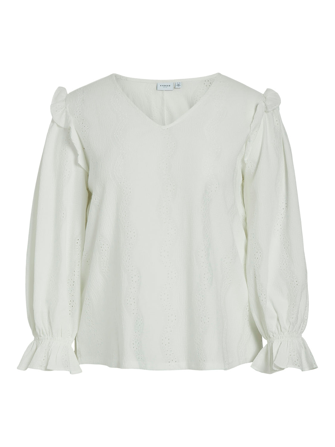 VIATHEA V-NECK L/S TOP