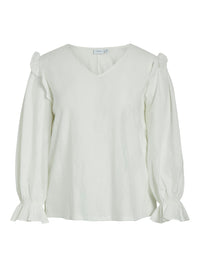 VIATHEA V-NECK L/S TOP