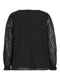 VITUTTA V-NECK L/S TOP