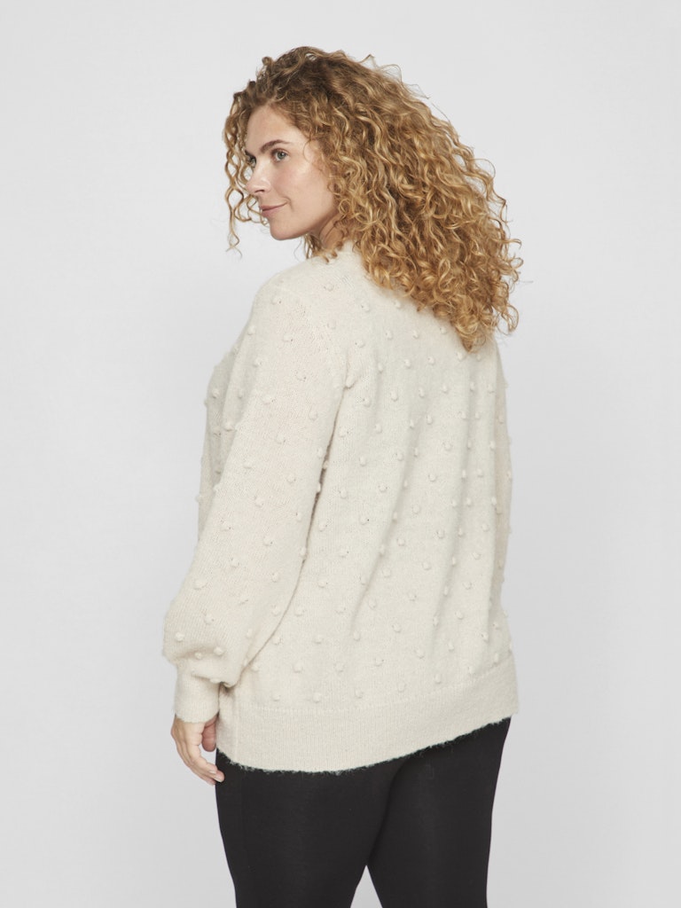 VITULI HIGH NECK L/S KNIT CARDIGAN