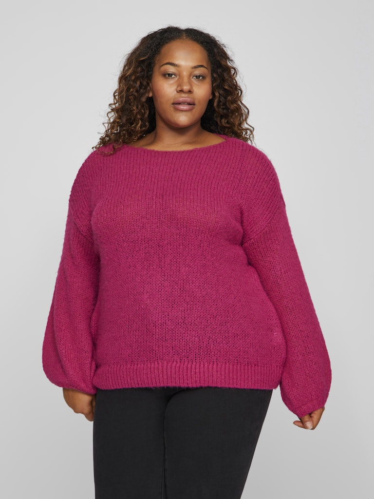 VICHOCA BOATNECK LS KNIT TOP