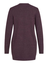 VIRIL ÅPEN L/S STRIKKET CARDIGAN/CUR - NOOS