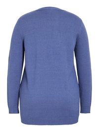 VIRIL ÅPEN L/S STRIKKET CARDIGAN/CUR - NOOS