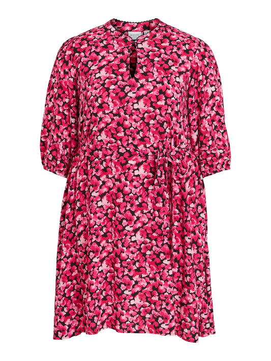 VIMOASHLY MANDARIN SHORT DRESS/CUR