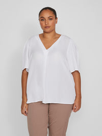 VILUCIA V-NECK 2/4 TOP/CUR - NOOS