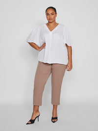 VILUCIA V-NECK 2/4 TOP/CUR - NOOS