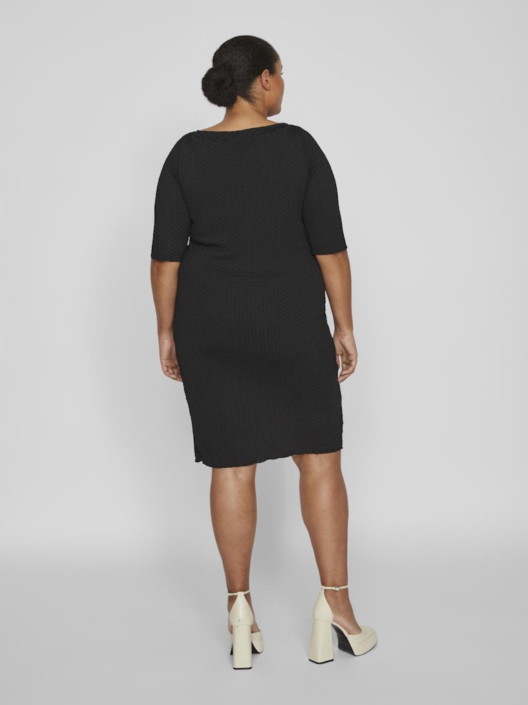 VIANNIE BOATNECK SHORT DRESS